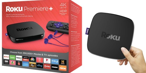 Best Buy: Roku Premiere+ Streaming Media Player Only $49.99 Shipped (Regularly $100) + More