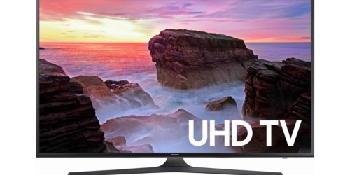 Samsung 50″ LED 4K Ultra HD Smart TV ONLY $399.99 Shipped