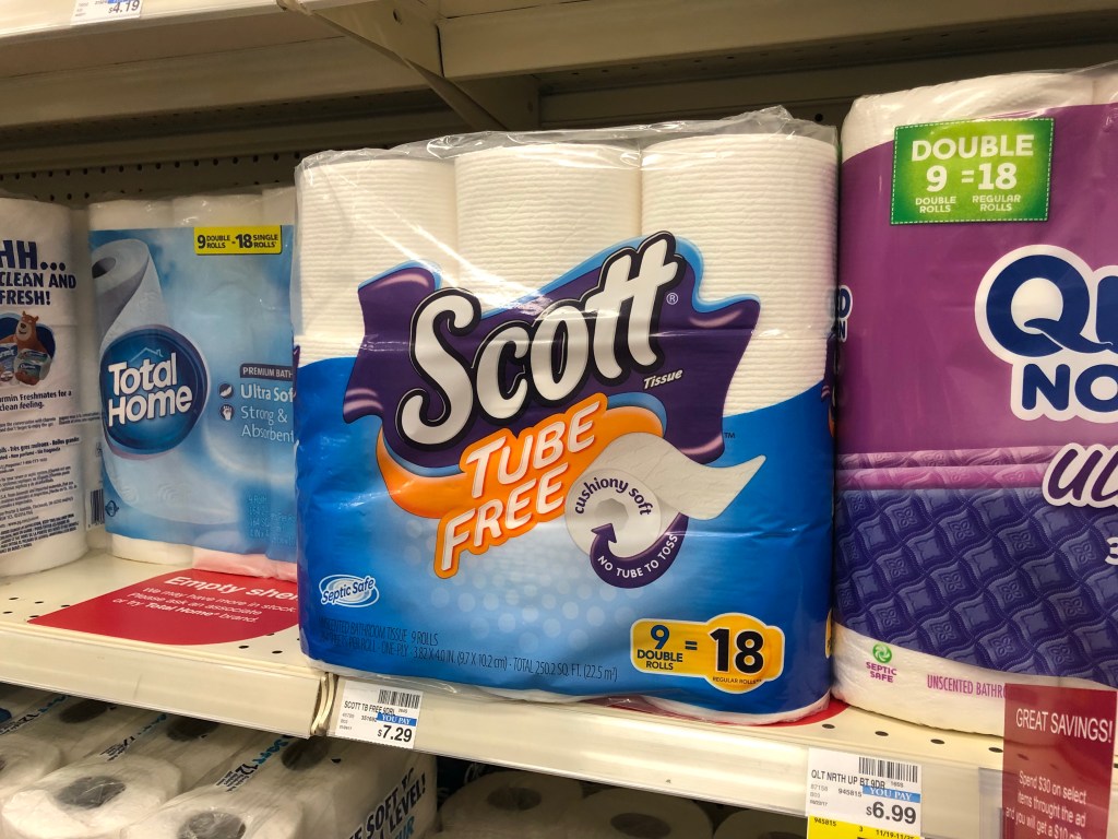 CVS Scott Tube Free Toilet Paper 9Packs ONLY 77¢ (Starting 11/23) + More