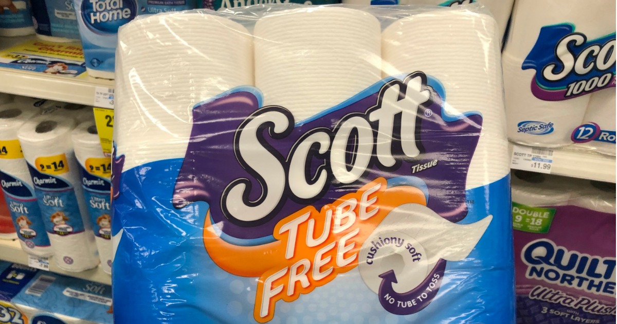 CVS Scott Tube Free Toilet Paper 9Packs ONLY 77¢ (Starting 11/23) + More