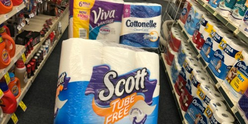 CVS: Scott Tube Free Bath Tissue 9-Roll Pack Only $1.77 (Regularly $7.29) + More