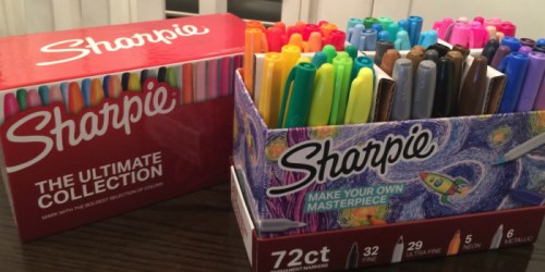 Amazon: Sharpie Permanent Markers 72-Count Ultimate Collection Just $26.99 Shipped