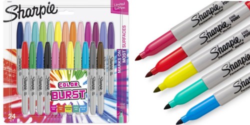 Amazon: Sharpie Fine Point Markers 24-Pack Just $7.20 (Ships w/ $25 Order)