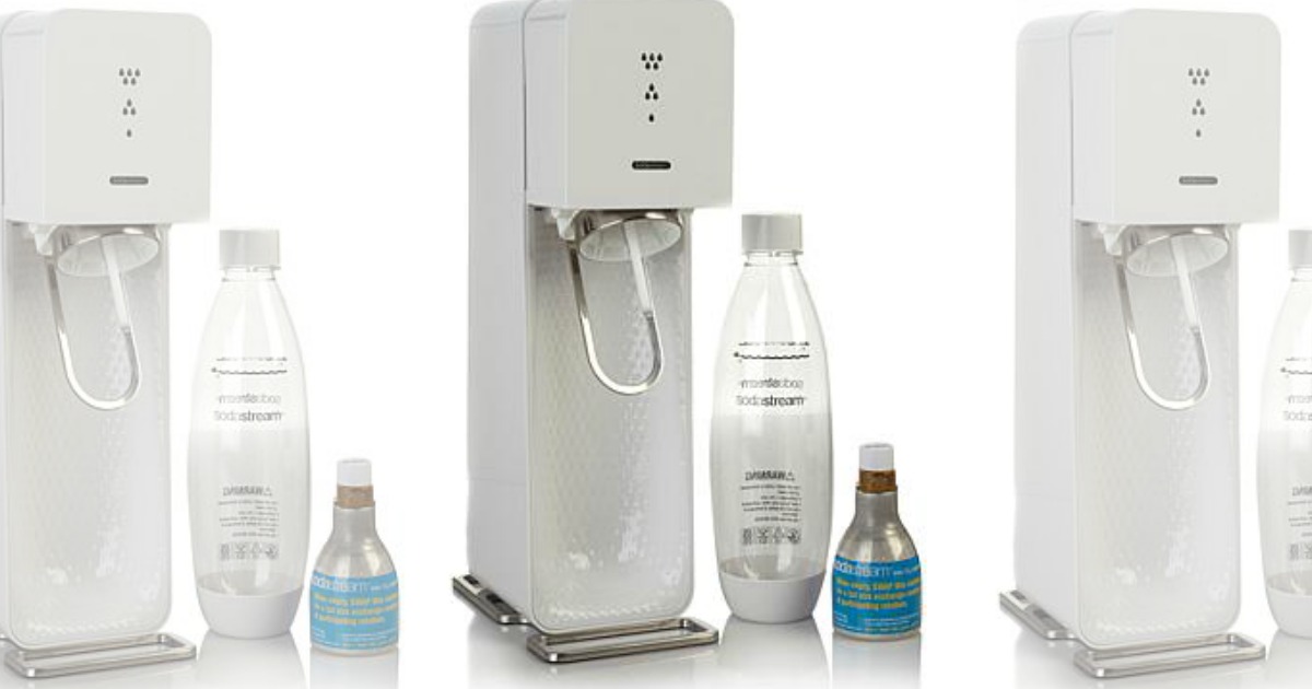 Amazon SodaStream Source Sparkling Water Maker Starter Kit Just 46.99
