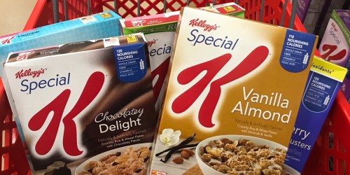 Target: Kellogg’s Special K Cereal Just 70¢ Per Box After Gift Card Offer
