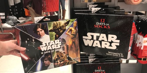 So FUN! 12 Days Of Socks Sets $15 Shipped at Target (Star Wars, Disney, DC Comics & More)