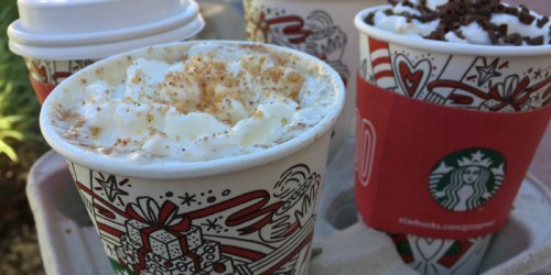 Starbucks Reward Members: Possible FREE Handcrafted Drink w/ ANY Purchase Offer