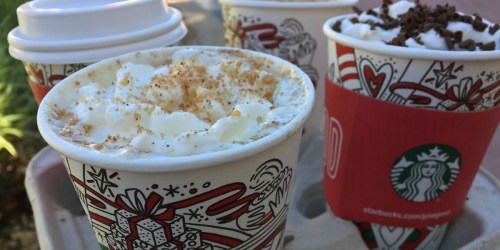 FREE $5 Starbucks Gift Card with Purchase of 4 Grande Beverages