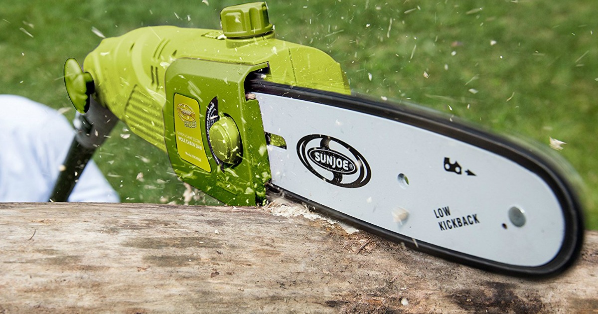 Amazon Sun Joe Electric Pole Chain Saw ONLY 52.49 Shipped (Regularly 99) + More