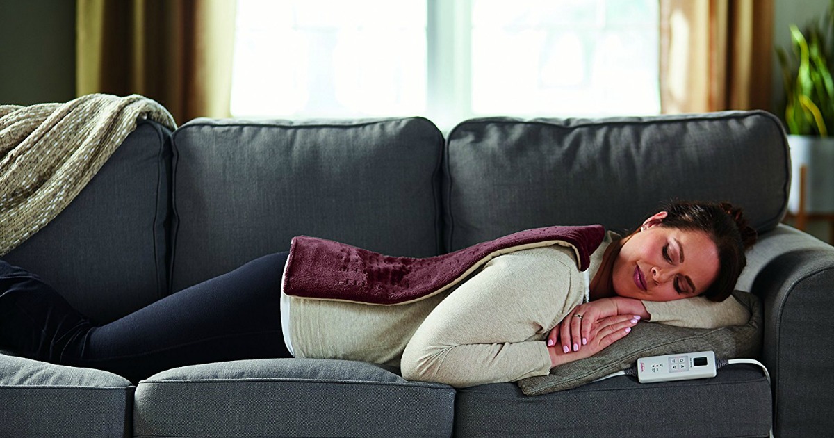 Amazon Sunbeam Heating Pad KING Size Just 24.79 Shipped (Regularly 40)