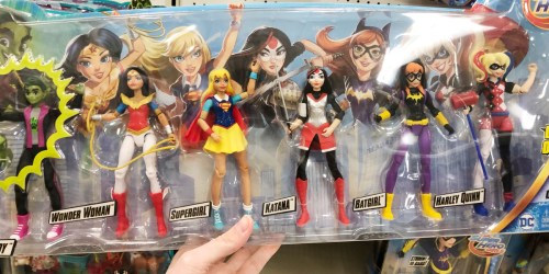 Target: DC Super Hero Girls Action Figure 6-Pack Only $26.99 (Regularly $50)