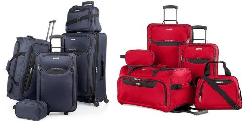 Macy’s: 5-Piece Luggage Set ONLY $49.99 Shipped (Regularly $200)