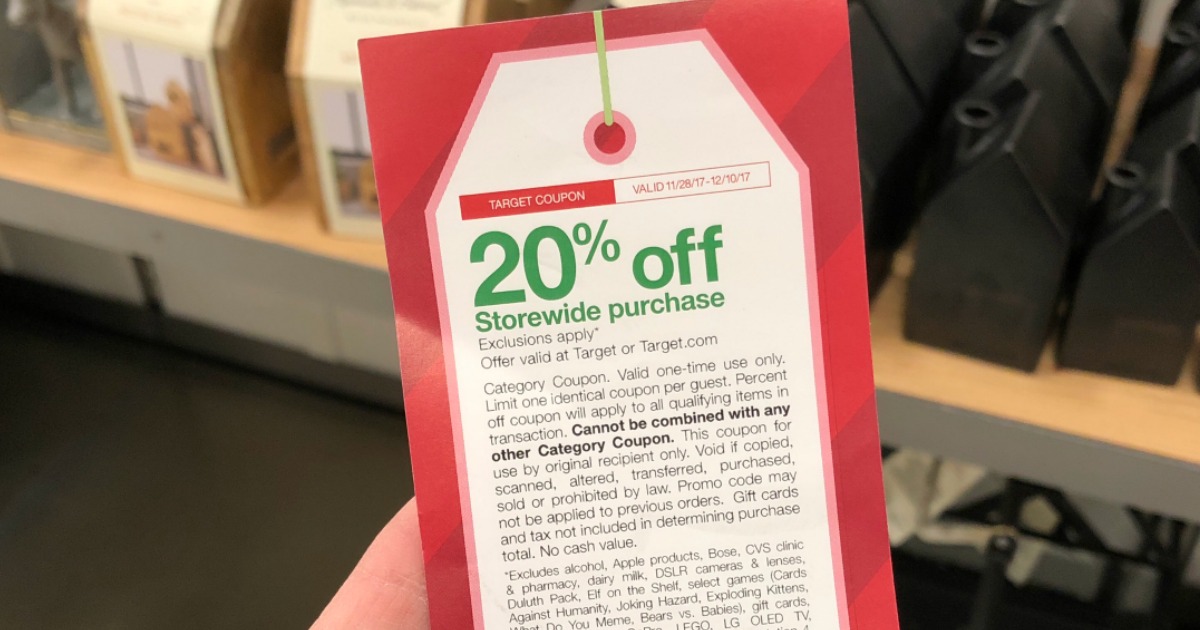 Spend 50 at Target TODAY ONLY AND Get RARE 20 Off Future Purchase