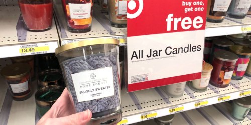 Buy One Get One FREE Jar Candles at Target (In-Store & Online)