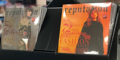Taylor Swift’s Reputation CD & Target Exclusive Magazine $13 Shipped (Better than Black Friday)