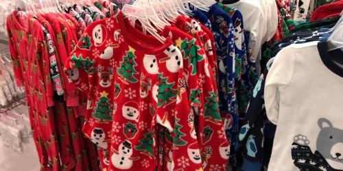 The Children’s Place Christmas Pajama Sets Just $8.48 Shipped
