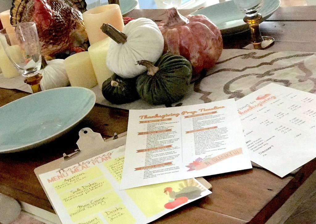 Use Free Thanksgiving Printables For Stress Free 2021 Holiday Hip2save