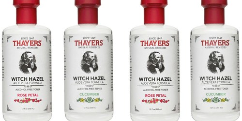 Amazon: Thayers Witch Hazel 12-Ounce Only $6.64 Shipped