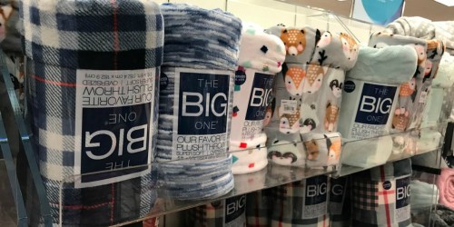 The Big One Supersoft Plush Throw as Low as $6.82 Each (Regularly $40) at Kohl’s