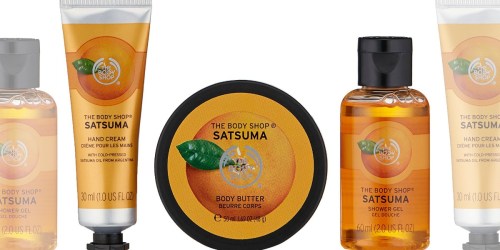 Amazon: The Body Shop Satsuma 4-Piece Beauty Bag Just $9.53 (Regularly $15)