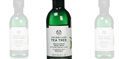 Amazon: The Body Shop Tea Tree Facial Wash Only $7.80 Shipped