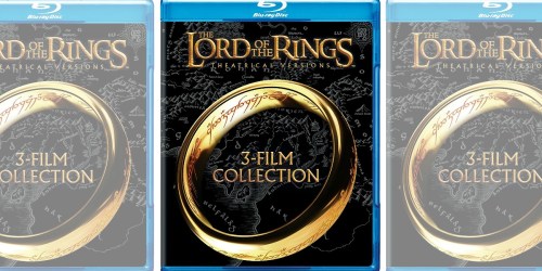 The Lord of The Rings 3-Film Collection on Blu-ray ONLY $7.96 (Regularly $25)
