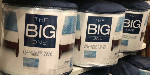 Kohl’s Cyber Monday Deals LIVE = The Big One Mattress Topper $27.99 Shipped – ALL Sizes