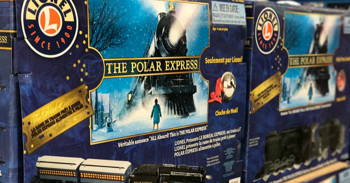 target polar express train set