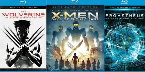 Best Buy: 3D Blu-Ray Movies Only $8.99 (The Wolverine, X-Men & More)