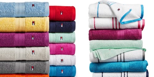 Macy’s: Tommy Hilfiger Bath Towels Just $4.99 (Regularly $16) + More