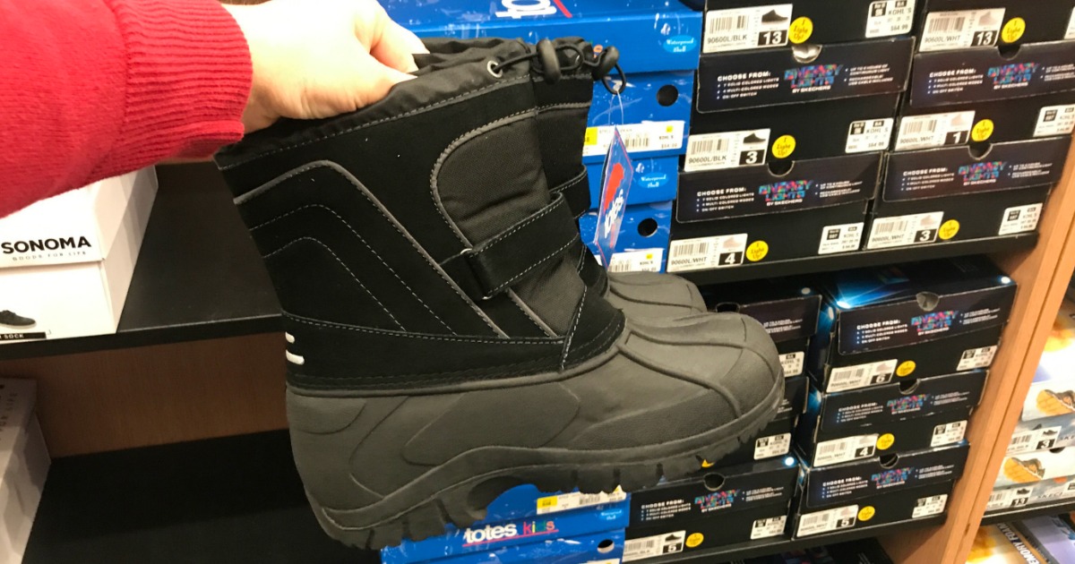 kohls totes snow boots