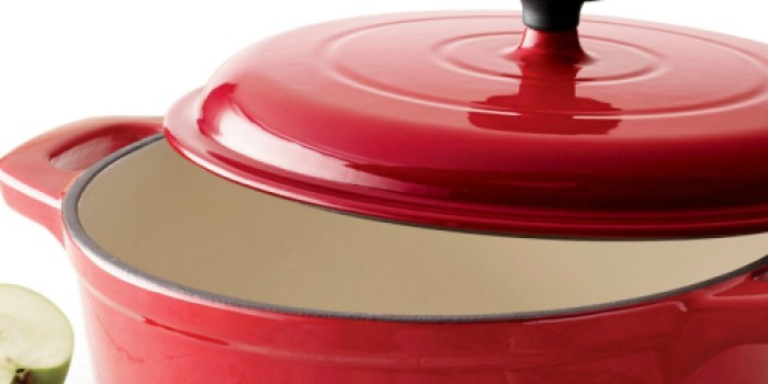 Walmart: Tramontina 5.5-Quart Enameled Cast Iron Dutch Oven Only $29.92 (Regularly $43)