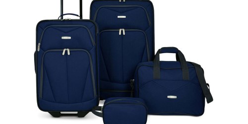 Kingsway 4-Piece Luggage Set Only $39.99 Shipped (Regularly $160)