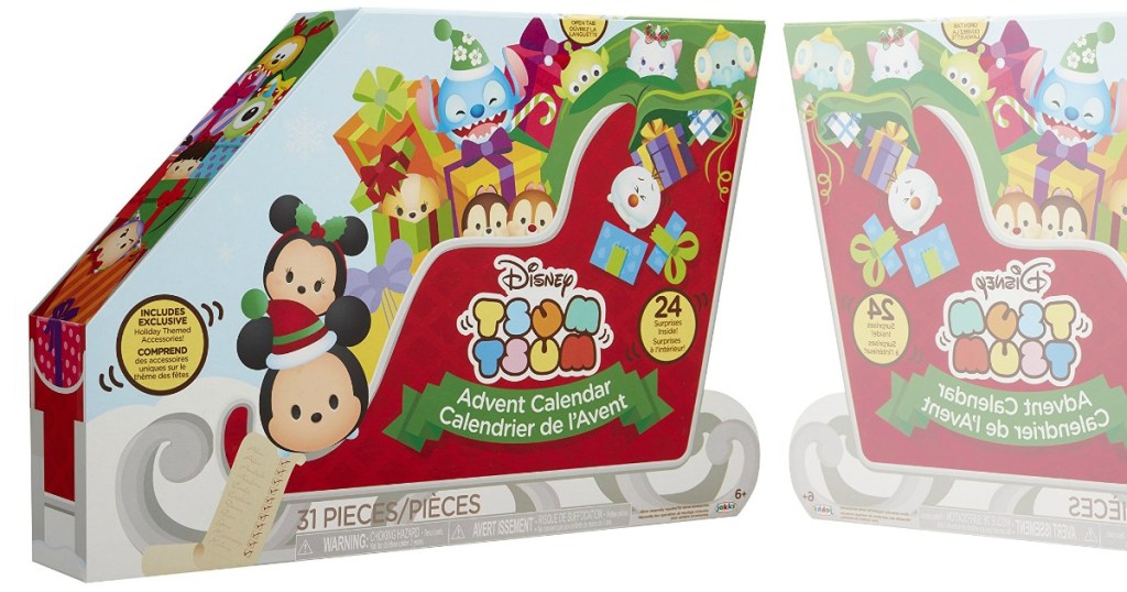 Tsum Tsum Disney Countdown to Christmas Advent Calendar Playset Just