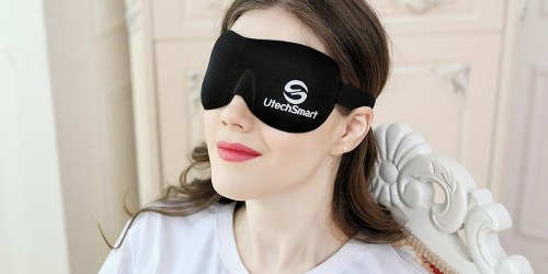 Amazon: UtechSmart Sleep Mask Just $6.99 (Awesome Reviews)