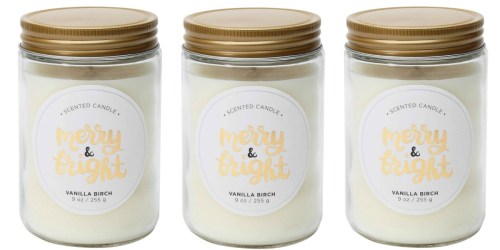 Target: 9 oz Holiday Jar Candles Just $2.75 Each Shipped When You Buy 10 (HUGE Savings)