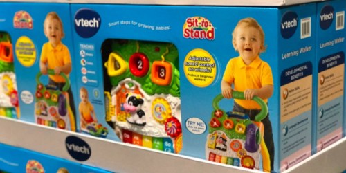 Kohl’s Cardholders: VTech Sit-to-Stand Learning Walker Only $16.30 Shipped (Regularly $40)