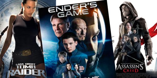 Vudu: HDX Movies Only $4.99 (Tomb Raider, Asssasin’s Creed & More)