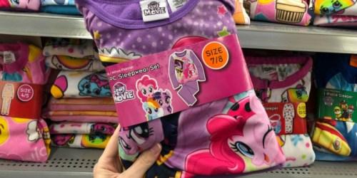 Walmart: Character 2-Piece Pajama Sets Only $4.74 (Disney, My Little Pony, Shopkins & More)