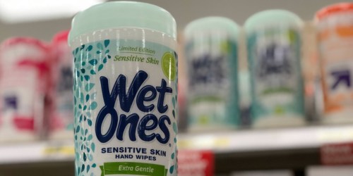 Wet Ones Wipes as Low as Only 19¢ After Cash Back at Target