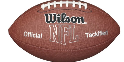 Amazon: Wilson Official NFL MVP Football Just $6.45 (Regularly $15)