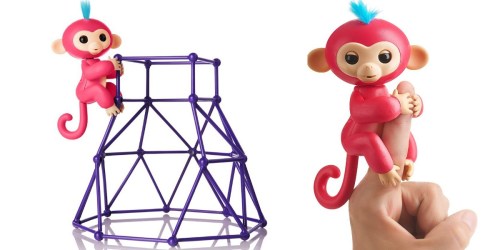 WowWee Fingerlings Baby Monkey AND Jungle Gym Playset In Stock at Amazon – Just $19.99