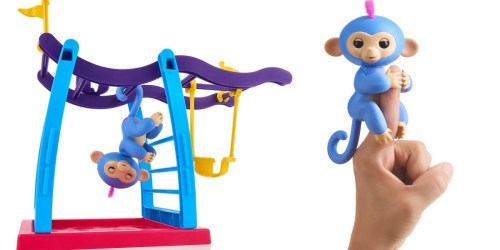 WowWee Fingerlings Baby Monkey AND Monkey Bar Playground In Stock at Amazon – Just $24.99