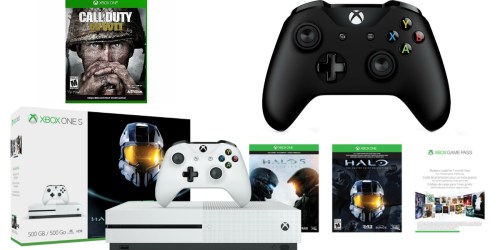 Xbox One S Bundle w/ Bonus Game + Extra Controller Only $249 Shipped (Regularly $357.88)