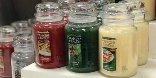 Kohl’s: FOUR Large Yankee Candles Only $36.78 Shipped (Just $9.20 Each)