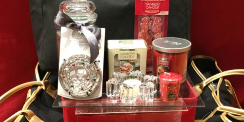 $156 Worth Of Yankee Candle Products ONLY $55.98 (Includes Tote, Three Large Candles & More)