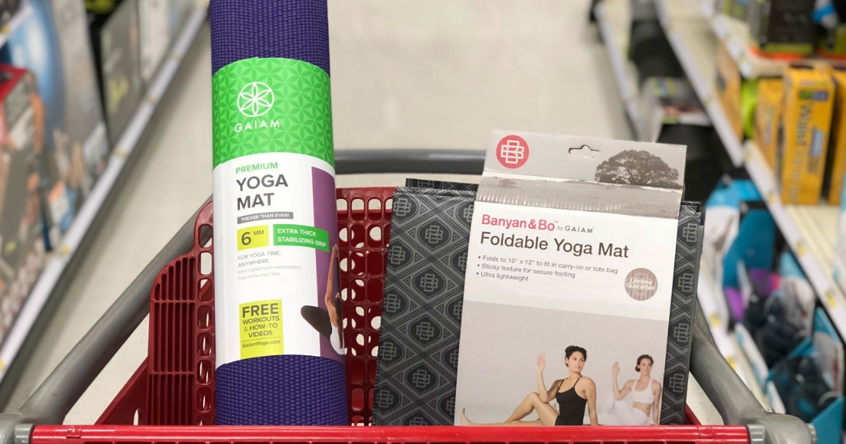 foldable yoga mat target