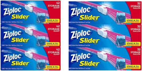 Amazon: Ziploc Quart Slider Storage Bags 126-Count Only $6.41 Shipped