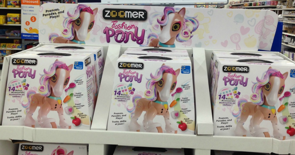 zoomer show pony walmart