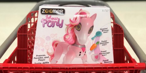 Target.com: Zoomer Show Pony with Sounds & Movement ONLY $47.24 Shipped